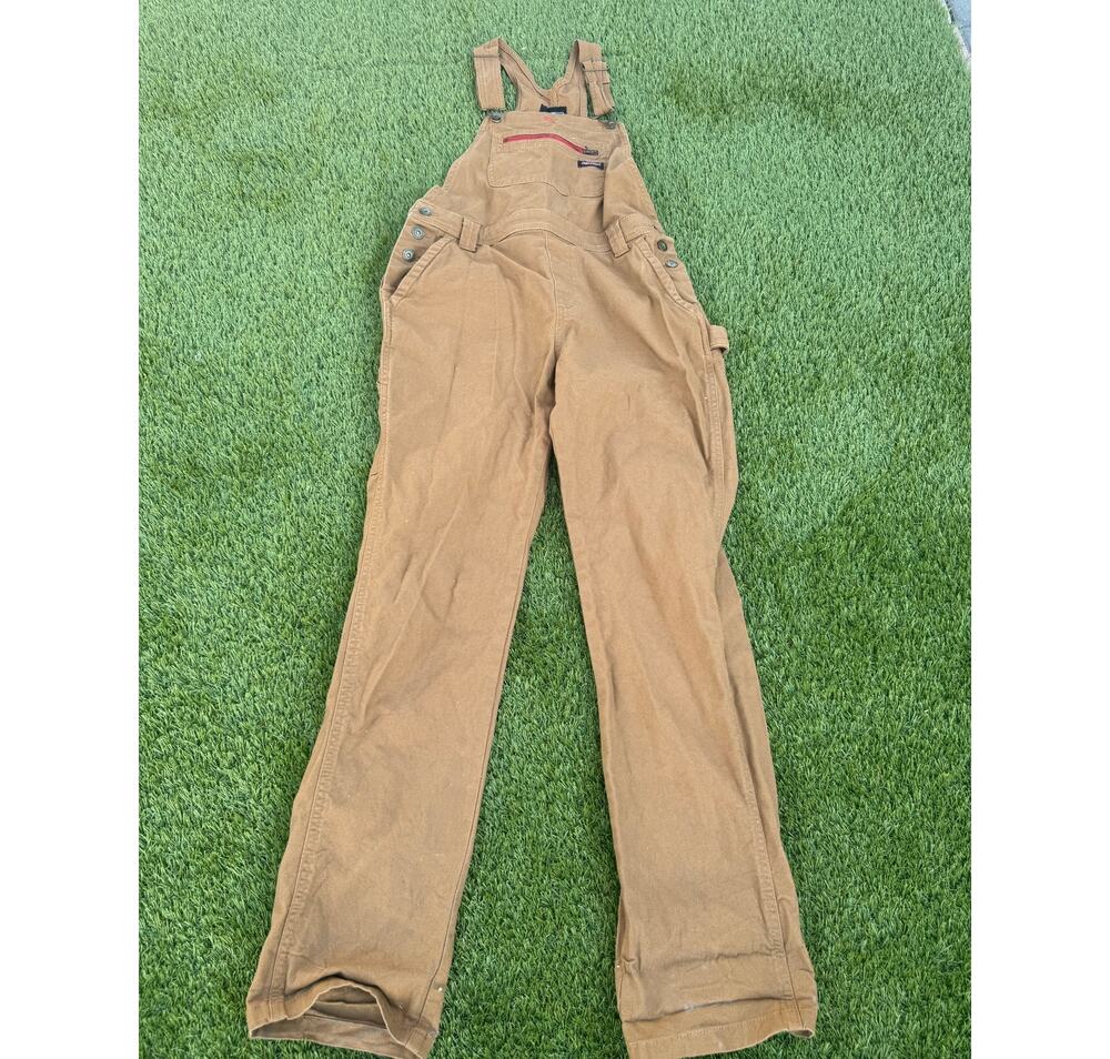 Dickies Brown Duck Bib Overalls Men S Canvas Workwear Utility P373916